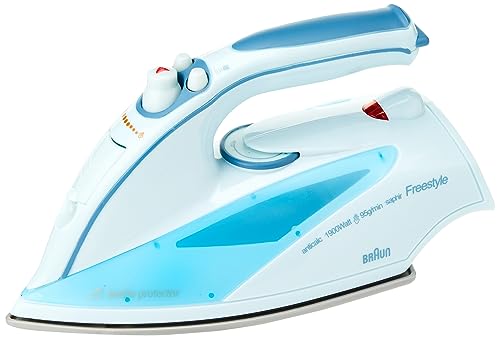 theo klein kinder bügeleisen, batteriebetrieben mit led und sprühfunktion, 24 cm