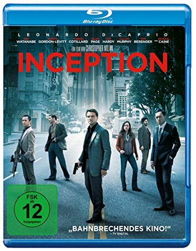 inception blu-ray von christopher nolan, 4 oscars, imdb 8,8/10