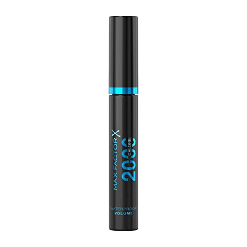 max factor 2000 calorie mascara schwarz, langanhaltende wasserfeste wimperntusche 9 ml