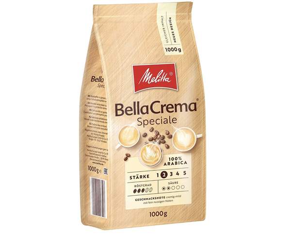 melitta bellacrema speciale 1kg bohnenkaffee ab 9,59 statt 12