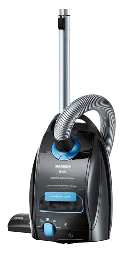 siemens staubsauger q5.0 extreme silencepower vsq5x1230, 850 w, für allergiker, schwarz
