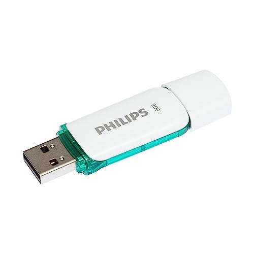 philips snow edition usb-flash-laufwerk 8gb, lesegeschwindigkeit bis 21 mb/s