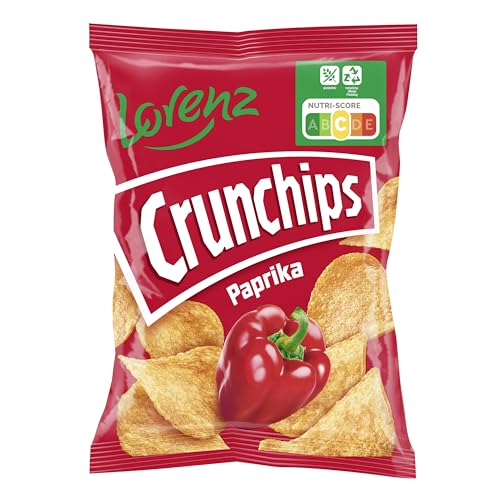 Entdecken Sie den Genuss von Lorenz Crunchips Paprika im praktischen 16er Pack! Knackig, würzig und perfekt für jeden Snack-Moment. Ideal für gesellige Abende!