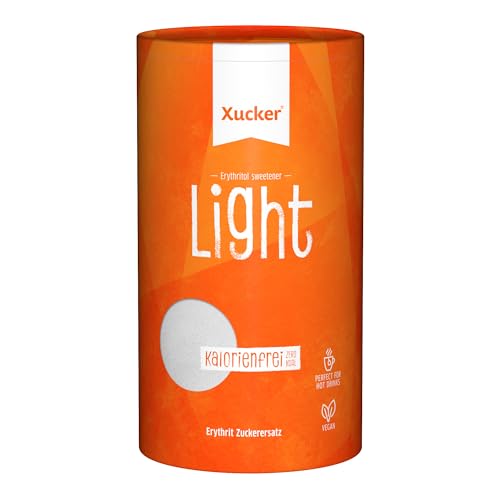 erythrit xucker light 1kg dose - kalorienfreier zuckerersatz, vegan, zuckerfrei, 0 kcal