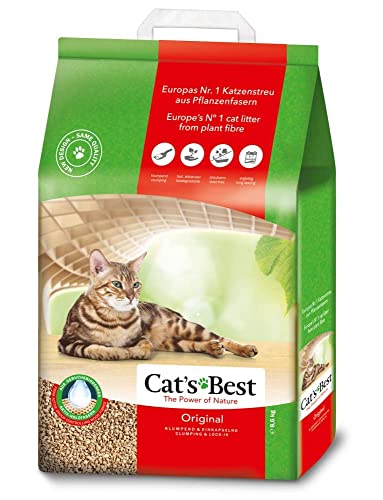 cat's best original katzenstreu 100% pflanzlich 8,6 kg 20 l geruchsbeseitigung