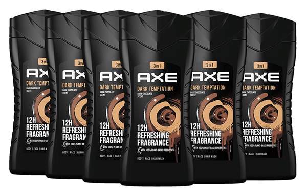 axe duschgel dark temptation 6x für 12,40 euro statt 15 euro