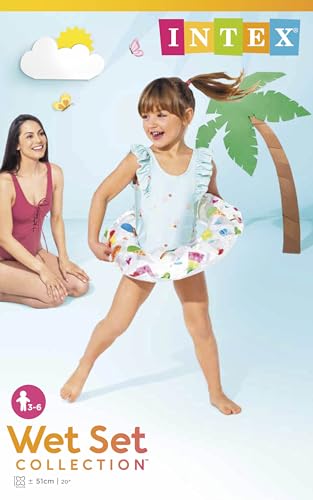 Intex Kinder Schwimmringe Pink Octopus Korallenriff Starfish 51 cm 59230NP