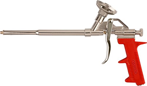 kwb PU-Bauschaumpistole Metall, Profi-Dosierpistole mit ergonomischem Griff
