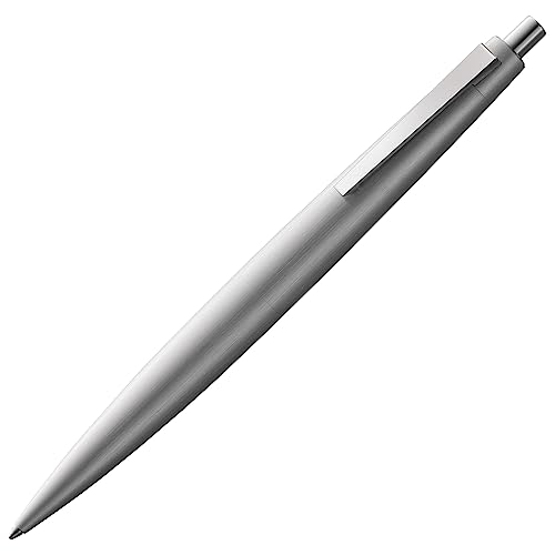 Produktbild: lamy 2000 kugelschreiber silber, 16 mm stichbreite m, schwarz