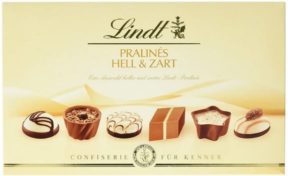 lindt hell & zart pralinen 200g mit und ohne alkohol 5,66 statt 9