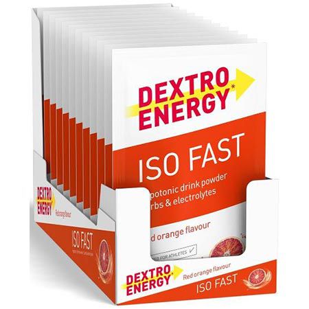 dextro energy elektrolyt pulver 12er pack iso fast red orange ab 10 euro