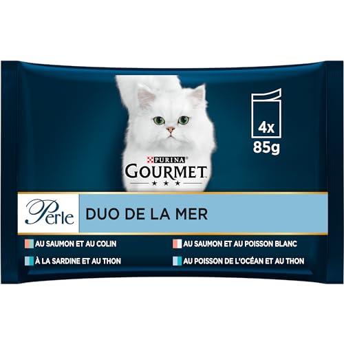 gourmet katzenfutter duo des meeres lachs thunfisch sardine 12 x 85 g