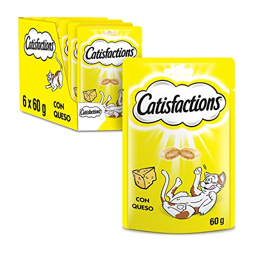 Catisfactions Katzenleckerlis Käse 6 x 60g (360g) - Prime Spar-Abo ab 5,19