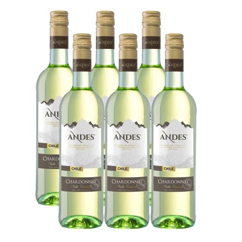 Produktbild: Chardonnay trocken Andes 6 x 0,75 l Weinpackung