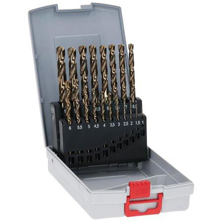 bosch professional metallbohrer-set 19tlg hss-cobalt probox 29,32 statt 38