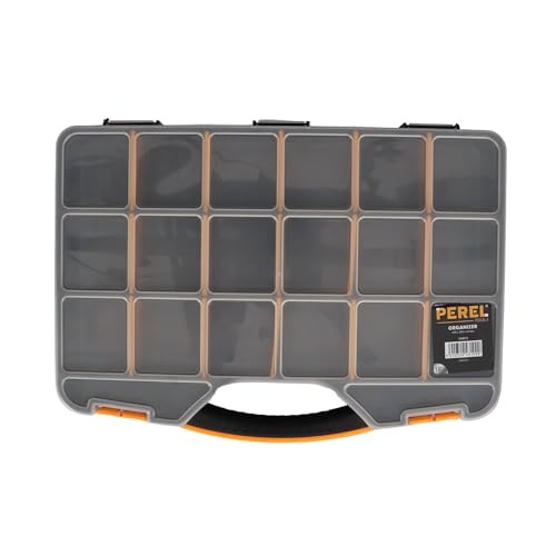 perel sortimentskasten 40x30x6 cm, 30x25x5 cm, werkzeugkasten 53x29x28 cm