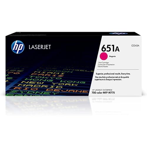 hp 651A toner rot original für laserjet enterprise m775, CE343A