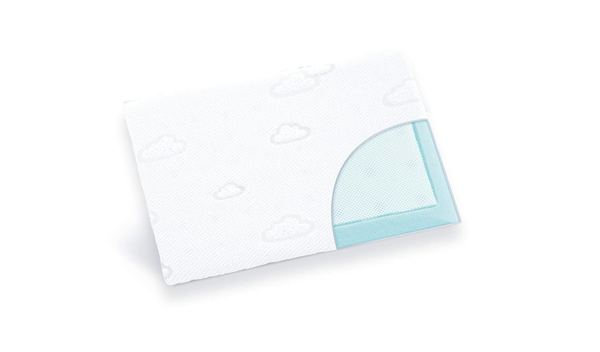 Babykopfkissen Wolke 25 x 40 cm, weiß - Träumeland T040401