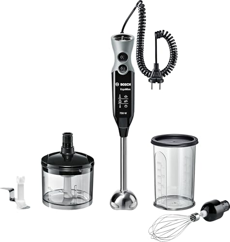 bosch stabmixer ergomixx msm67170 750 w mit edelstahl-mixfuß und universalzerkleinerer