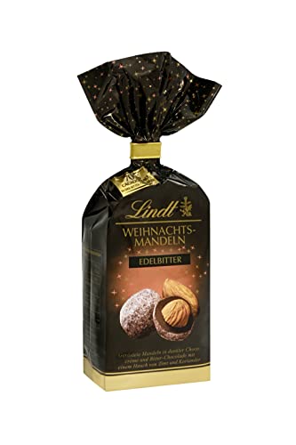 Lindt Weihnachtsmandeln Edelbitter 3 x 100g geröstete Mandeln in Schokolade