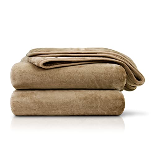 amago kuscheldecke taupe 130 x 170 cm cashmere-feeling