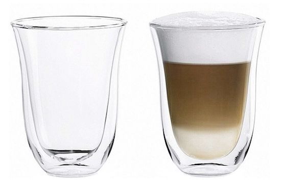 DeLonghi Latte Macchiato Thermoglas 2er Set, 9,46 (statt 17)