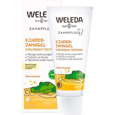 weleda kinder zahngel bio ohne fluorid 50ml günstig ab 3,41