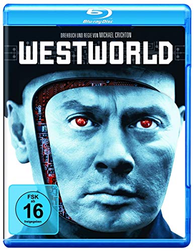 westworld blu-ray mit yul brynner, science-fiction film, klassiker
