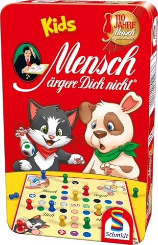 Mensch ärgere Dich Nicht Kids in Metalldose - Schmidt Spiele 51273