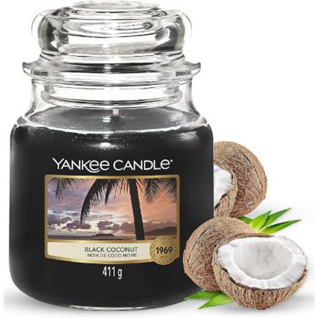 yankee candle duftkerze black coconut im glas ab 17,75 euro statt 22 euro