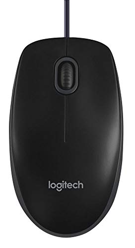 Produktbild: Logitech B100 Kabel Maus, USB, 800 DPI, 3 Tasten, für Links- und Rechtshänder