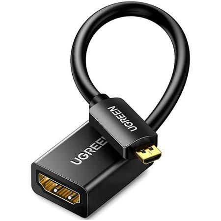 Produktbild: ugreen micro hdmi auf hdmi adapter 4k 60hz 20cm für 6,64