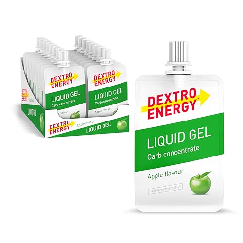 dextro energy liquid gel apfel 18x60ml - hochleistungs kohlenhydrate gel