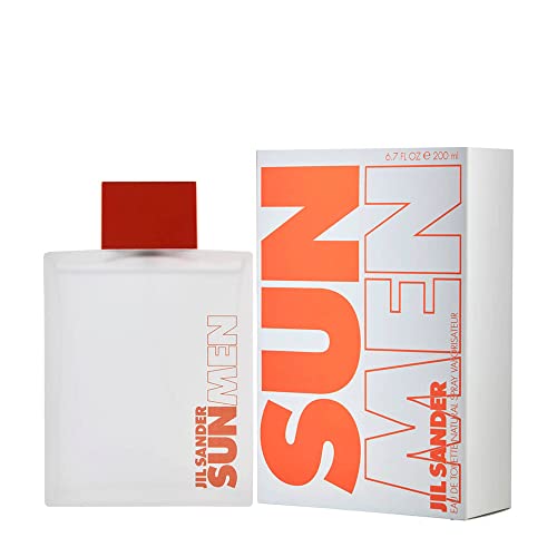 jil sander sun men eau de toilette 200ml großer flakon für 32,95 