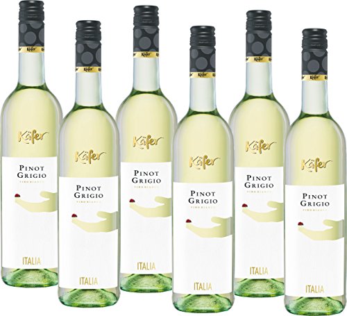 pinot grigio weißwein trocken feinkost käfer 6 x 0,75 l (prime)