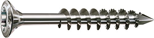 Produktbild: spax edelstahl fassadenschrauben 4,5x40 mm 200 stück, amazon prime