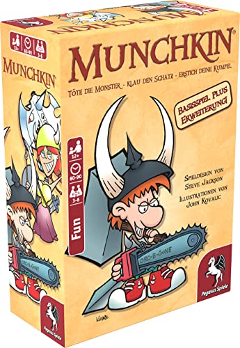 munchkin gesellschaftsspiel für 3-6 spieler, kartenspiel für familienabende
