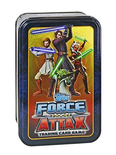 topps star wars force attax serie 4 tin, nostalgische sammlung