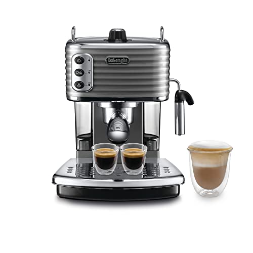 espressomaschine de'longhi ECZ 351.GY scultura, 1100 W, grau