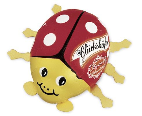 Produktbild: reber schoko-glückskäfer 15x für 4,72 euro statt 6 euro