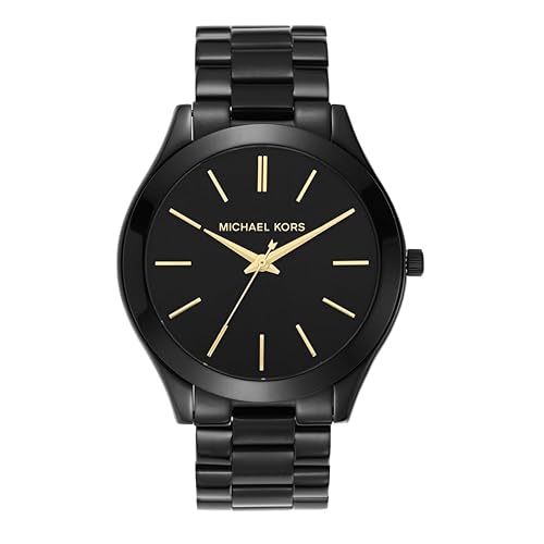 michael kors damenarmbanduhr mk3221 analog schwarz edelstahl 5 bar wasserfest