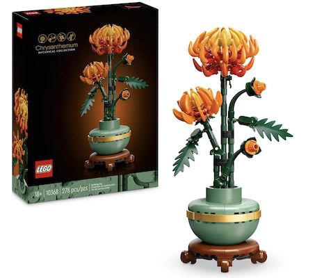 lego 10368 icons chrysantheme günstig kaufen für 17,99 statt 22