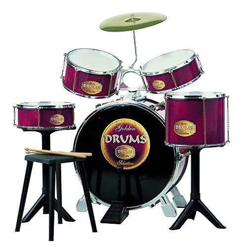 grand drums von reig, golden, kinder percussion instrument, spielzeug drums