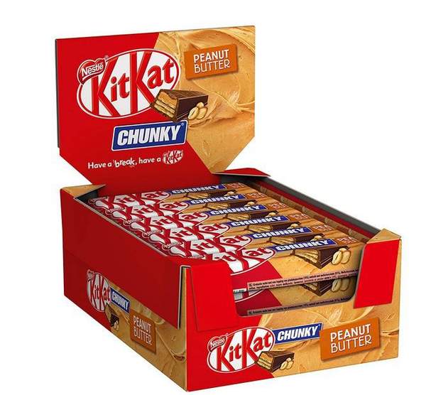 kitkat chunky peanut butter 24er pack für 11 euro statt 13 euro