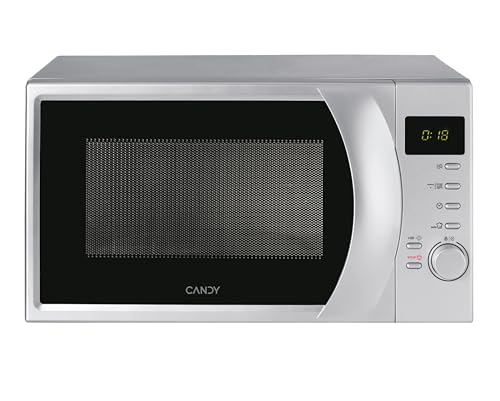 mikrowelle candy cmg 2071 ds, 20 l, silber, iron