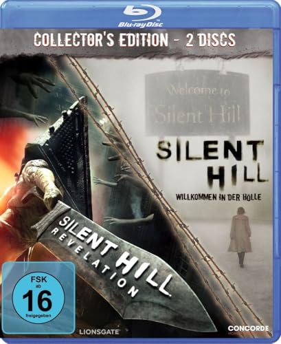 silent hill filme doppelset, willkommen in der hölle + revelation, 2x blu-ray