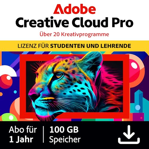 adobe creative cloud pro für studierende und lehrende 12 monate prepaid