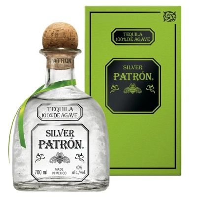 patrn silver tequila 0,7 liter flasche für 33,52 euro statt 43 euro