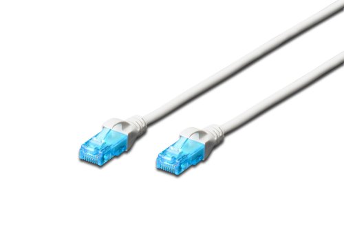 digitus lan kabel cat 5e 5 meter cca netzwerkkabel rj45 ungeschirmt weiß