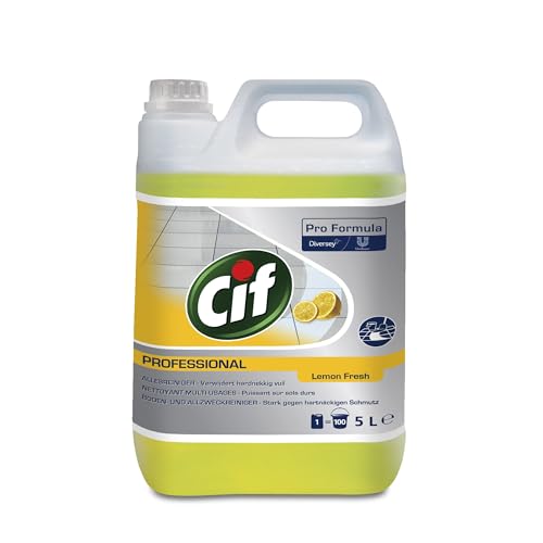 Cif Professional Allzweckreiniger Zitrus 5L - Universalreiniger für Fett und Schmutz